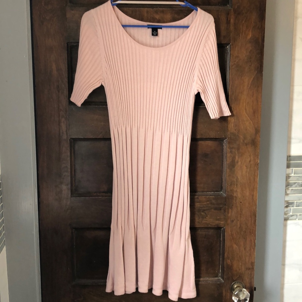 🔵3/$15 New Direction sweater dress M short sleeve